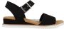 Skechers Sleehaksandaaltjes Desert Kiss Sandaal wedge zomerschoen in vegan uitvoering - Thumbnail 1