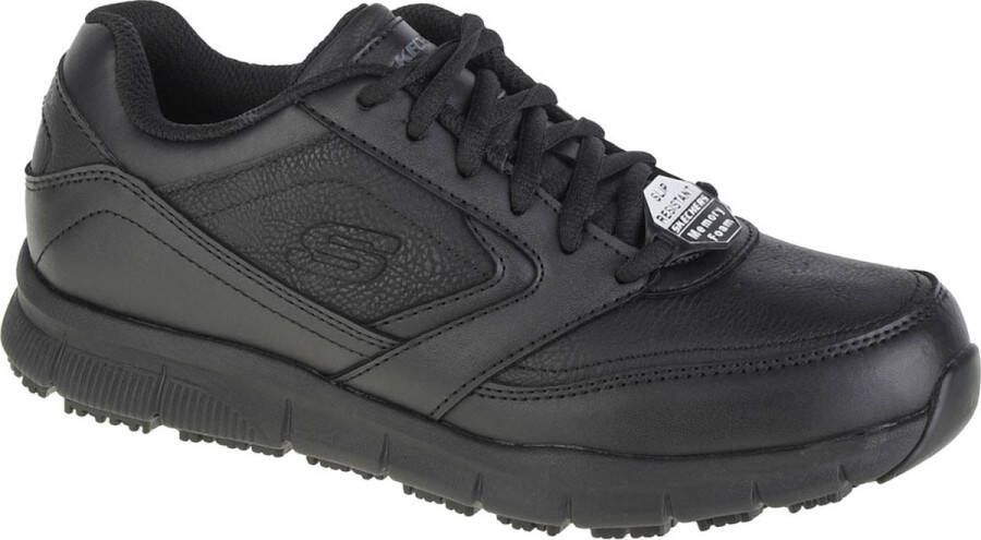 Skechers Zwarte Slip Resistant Work sneaker