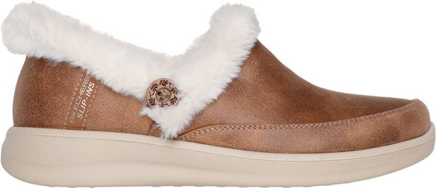 Skechers zy Escape Dames Sloffen Bruin