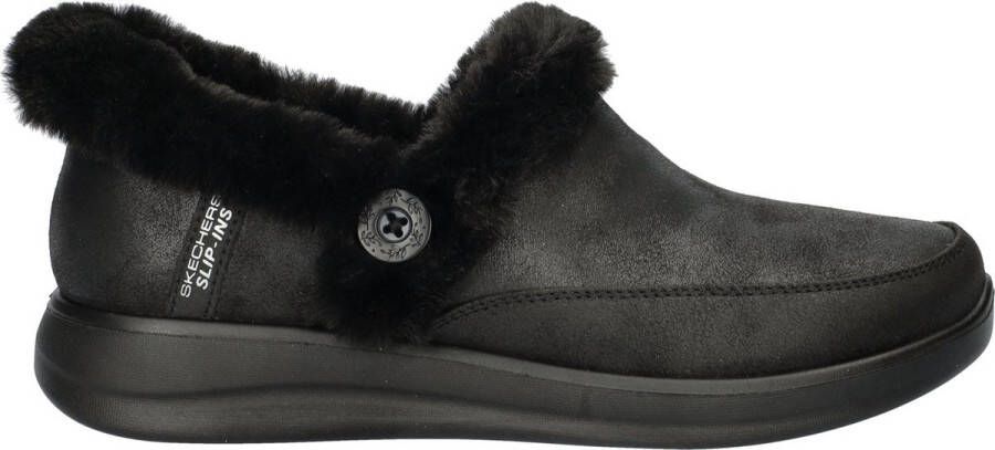 Skechers Hands Free Slip-Ins Cozy Escape dames pantoffel Zwart