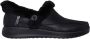 Skechers Hands Free Slip-Ins Cozy Escape dames pantoffel Zwart - Thumbnail 2