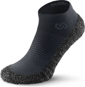 SKINNERS 2.0 Anthracite Barefoot 2nd Skin feeling Lightweight XXS-36-37 Ultra Portable voor Sport en Reizen 2 mm Superzool voor Bescherming en toch Blote Voeten gevoel Outdoor Indoor