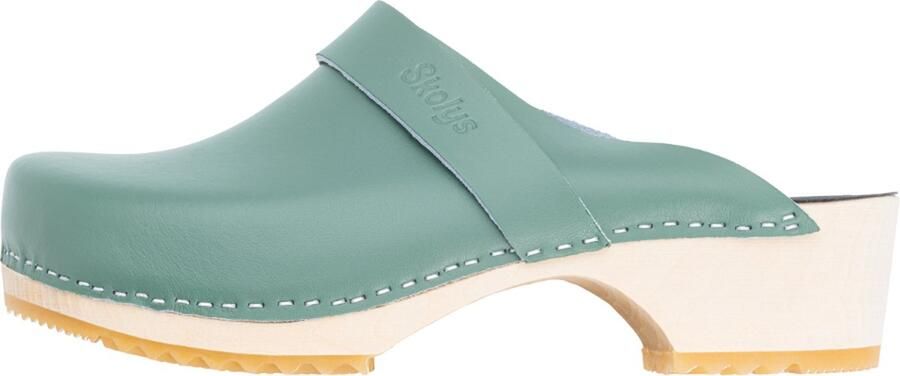 Skolys W-320.12 klompen dames medische clogs tuinklompen werkklompen verpleegkundige ziekenhuis instap pastel groen - Foto 7
