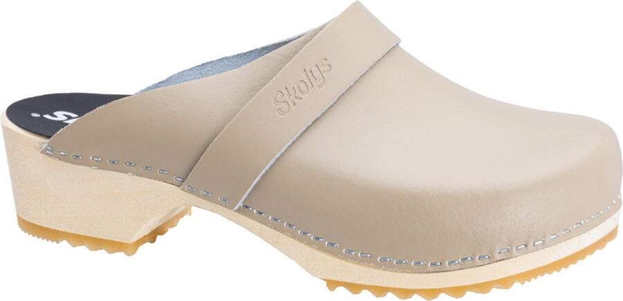 Skolys W-320.13 klompen dames medische clogs tuinklompen werkklompen verpleegkundige ziekenhuis instap pastel zand - Foto 7