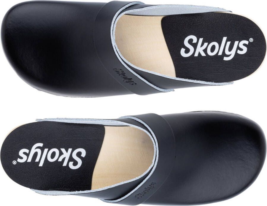 Skolys W-320.00 klompen dames medische clogs tuinklompen werkklompen verpleegkundige ziekenhuis instap zwart