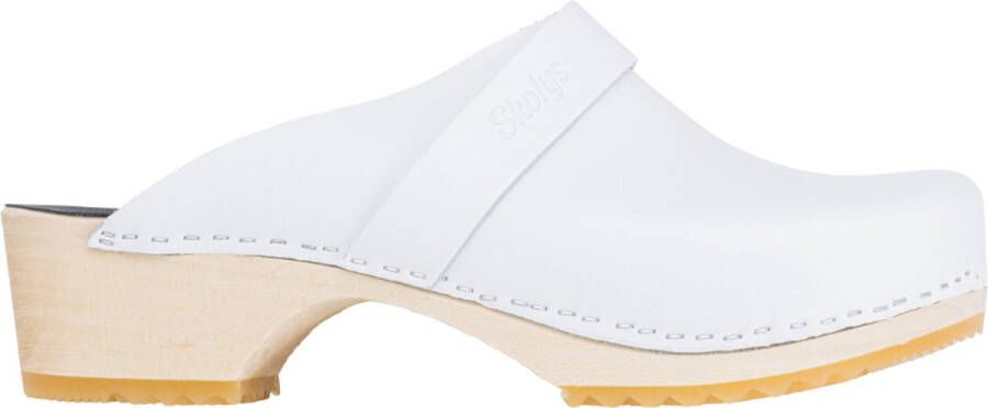 Skolys W-320.01 klompen dames medische clogs tuinklompen werkklompen verpleegkundige ziekenhuis instap wit