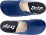 Skolys W-320.07 klompen dames medische clogs tuinklompen werkklompen verpleegkundige ziekenhuis instap marine blauw - Thumbnail 2