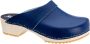 Skolys W-320.07 klompen dames medische clogs tuinklompen werkklompen verpleegkundige ziekenhuis instap marine blauw - Thumbnail 3