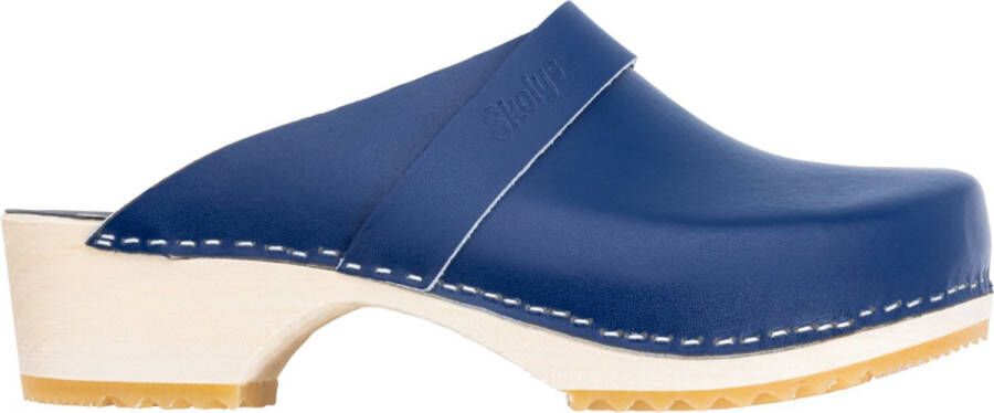 Skolys W-320.07 klompen clogs tuinklompen werkklompen dames verpleegkundige ziekenhuis instap marine blauw