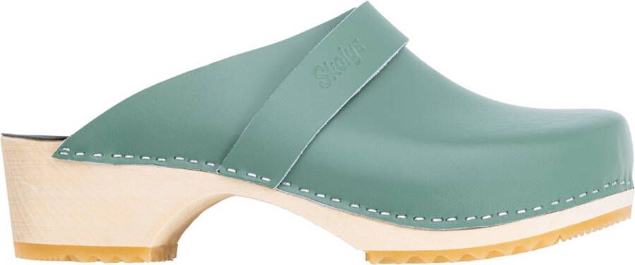 Skolys W-320.12 klompen clogs tuinklompen werkklompen dames verpleegkundige ziekenhuis instap pastel groen