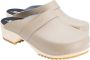 Skolys W-320.13 klompen dames medische clogs tuinklompen werkklompen verpleegkundige ziekenhuis instap pastel zand - Thumbnail 4