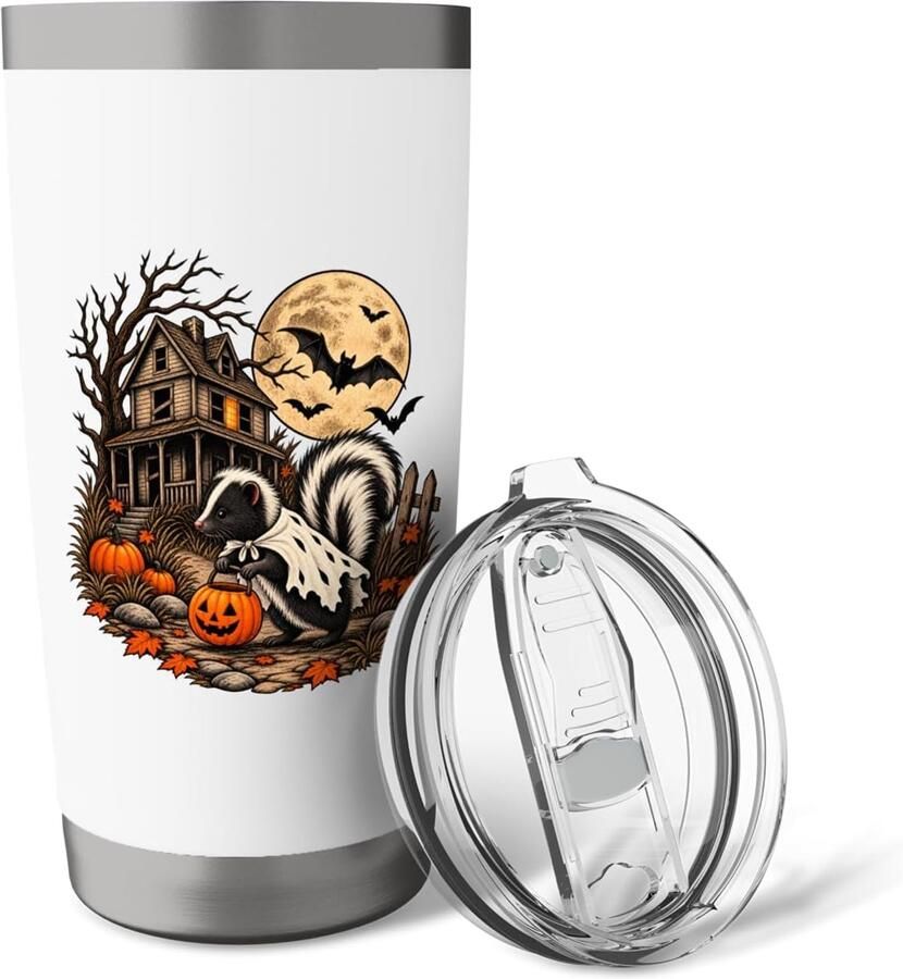 Skunk Halloween Thermobeker