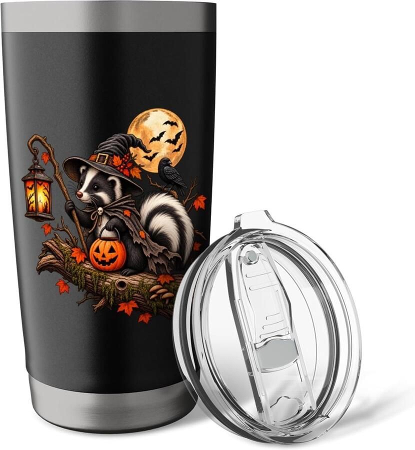 Skunk Halloween Thermobeker
