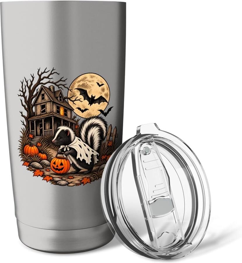 Skunk Halloween Thermobeker