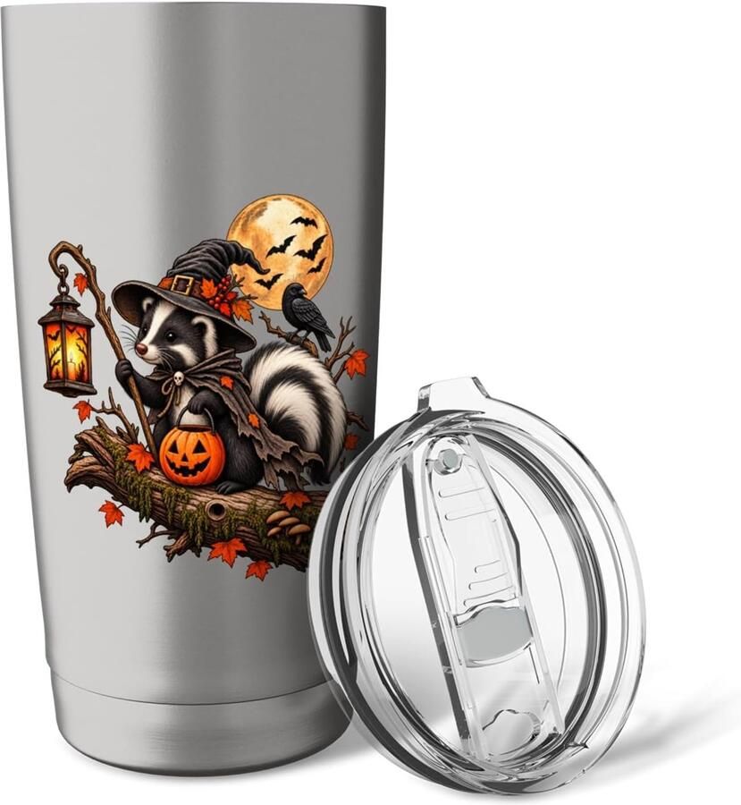 Skunk Halloween Thermobeker