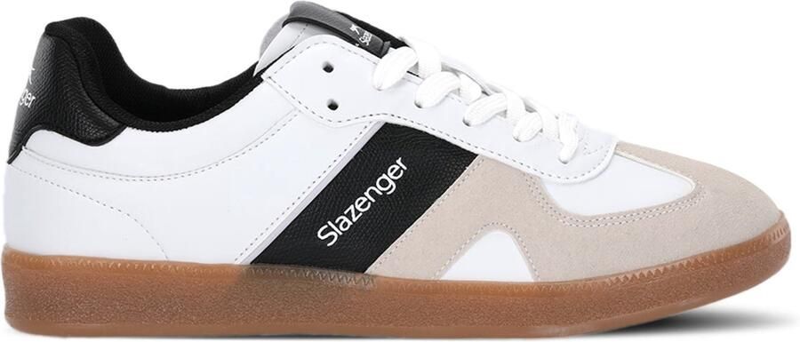 Slazenger Factory Sneakers Wit Zwart (heren)