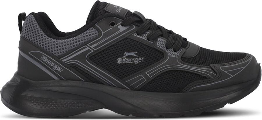 Slazenger Gala Hardloopschoenen Zwart Donkergrijs (heren)