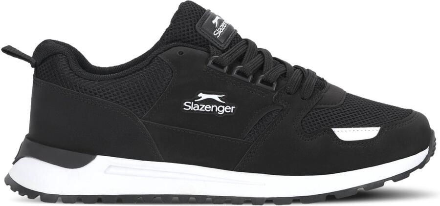 Slazenger Preston Sneakers Zwart Wit (heren)