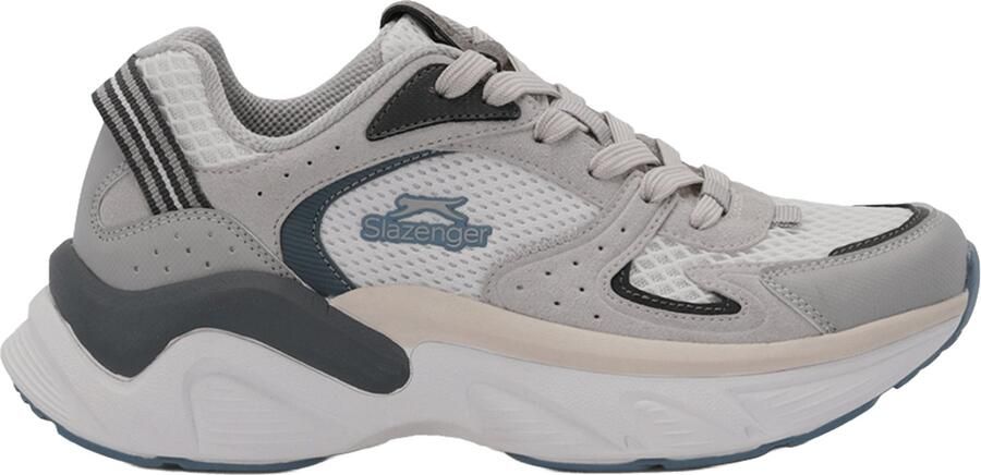 Slazenger Wind Sneakers Wit Grijs (dames)