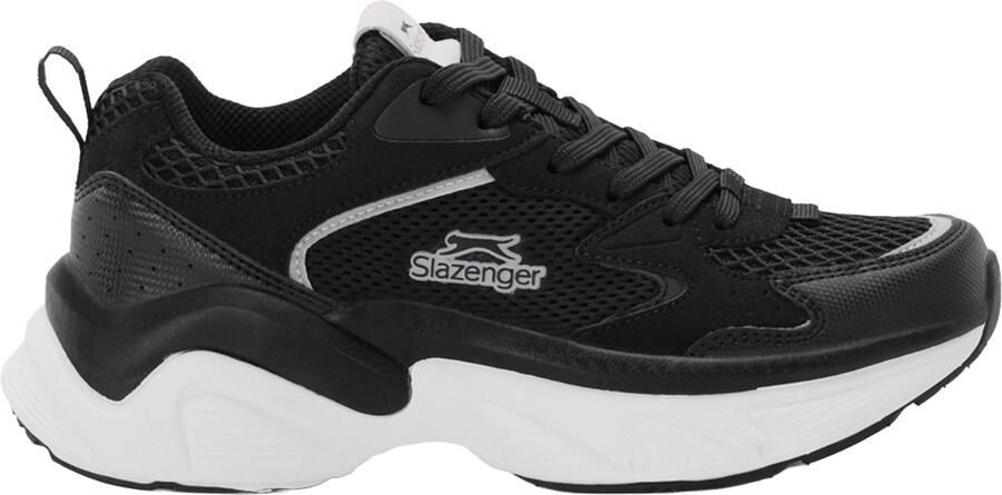Slazenger Wind Sneakers Zwart Grijs (dames)