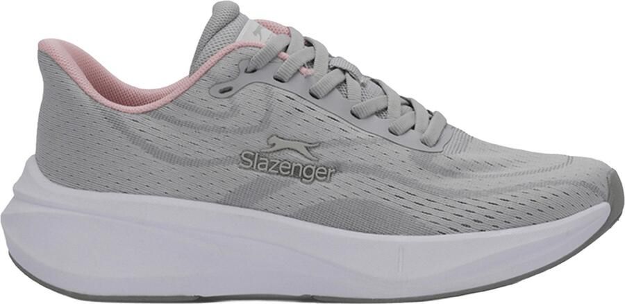 Slazenger Wise Sneakers Grijs Roze (dames)