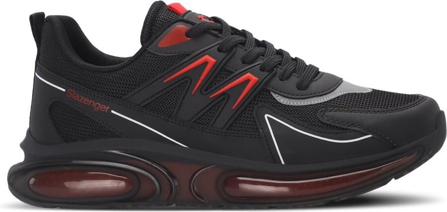 Slazenger Zigor Hardloopschoenen Zwart Rood (heren)
