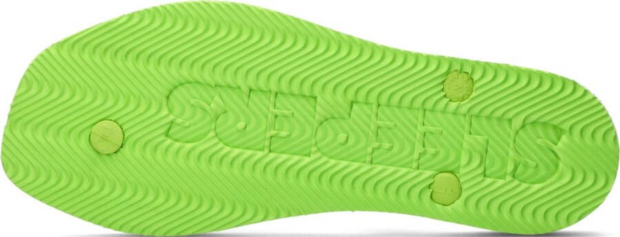 Sleepers Tapered Teenslippers Dames Groen