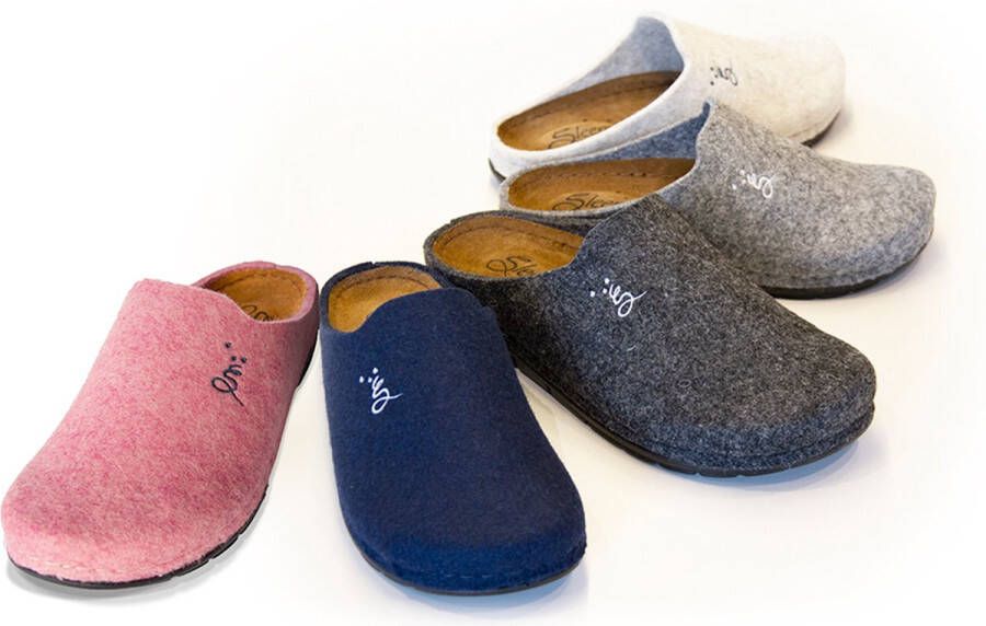 Sleepy Brommies Acupressuur Pantoffels Dames Donkerblauw