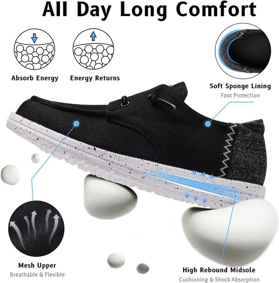 Slippers canvas slip-on