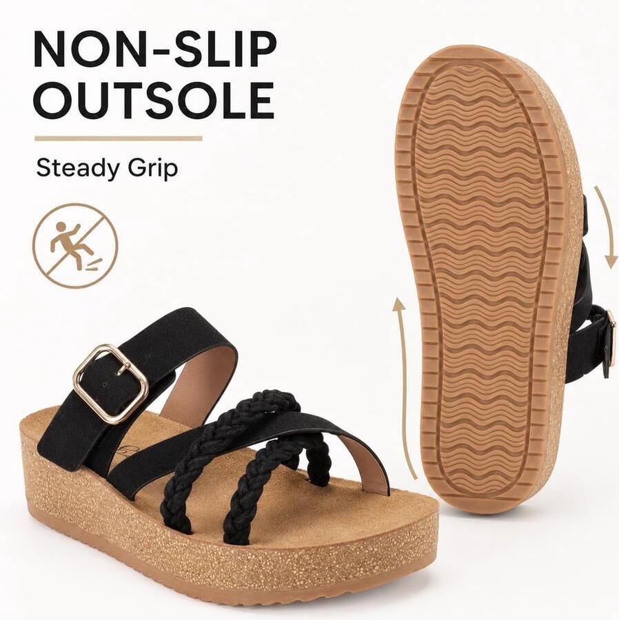 Slippers zomer sandalen plat