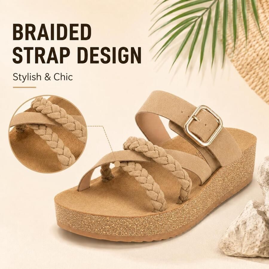 Slippers zomer sandalen plat