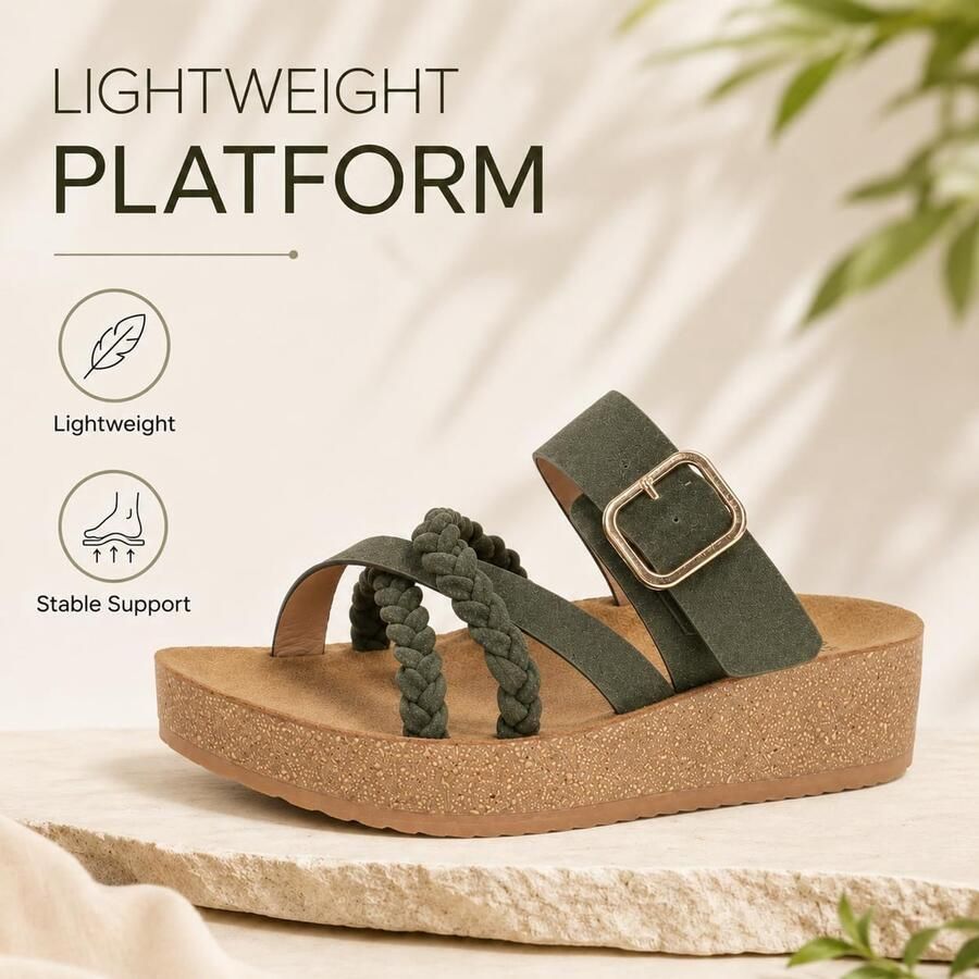 Slippers zomer sandalen plat