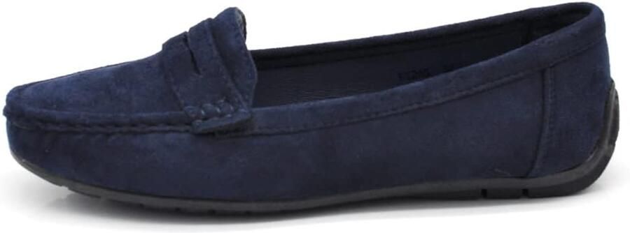 Slippertjes met steentjes en suède look