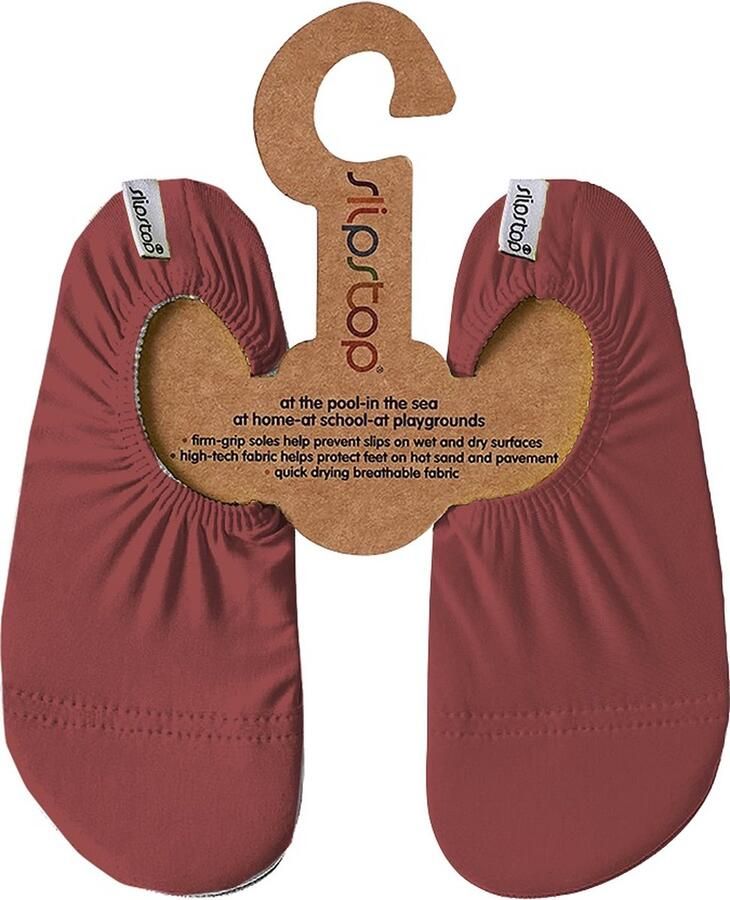 Slipstop antislip waterschoen Burgundy Adult Maat XXL
