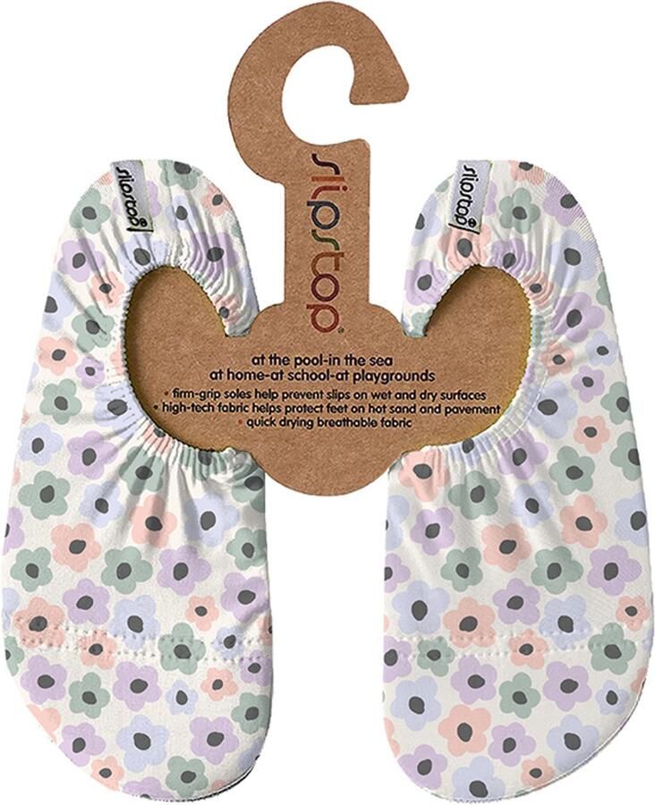Slipstop Antislip Waterschoen Flower Colorful Maat INF