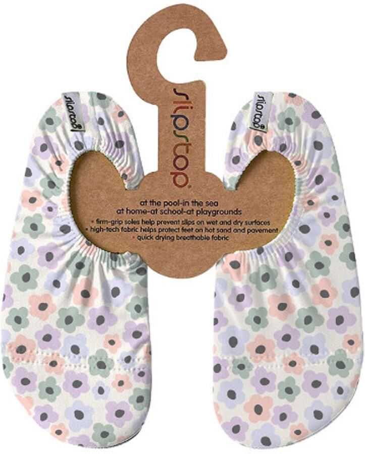 Slipstop Antislip Waterschoen Flower Colorful Maat XL