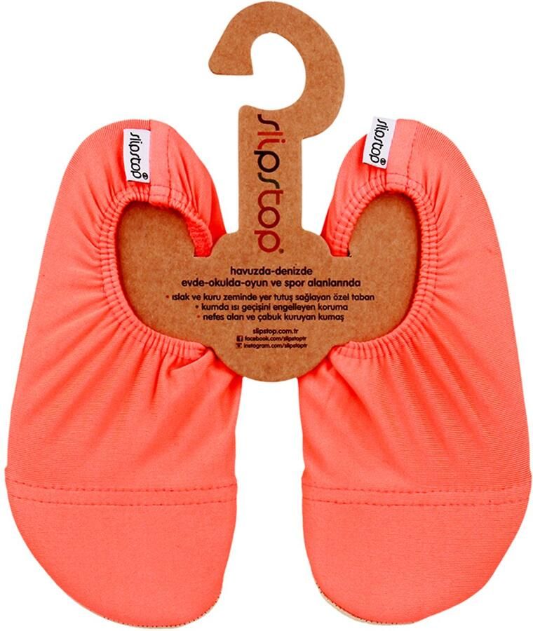 Slipstop antislip waterschoen Neon Orange Maat INF