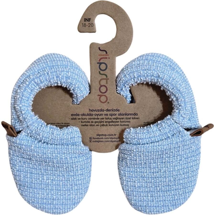 Slipstop Ice Blue Bootie Sloffen Junior