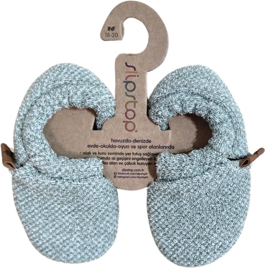 Slipstop Soft Green Bootie Sloffen Junior