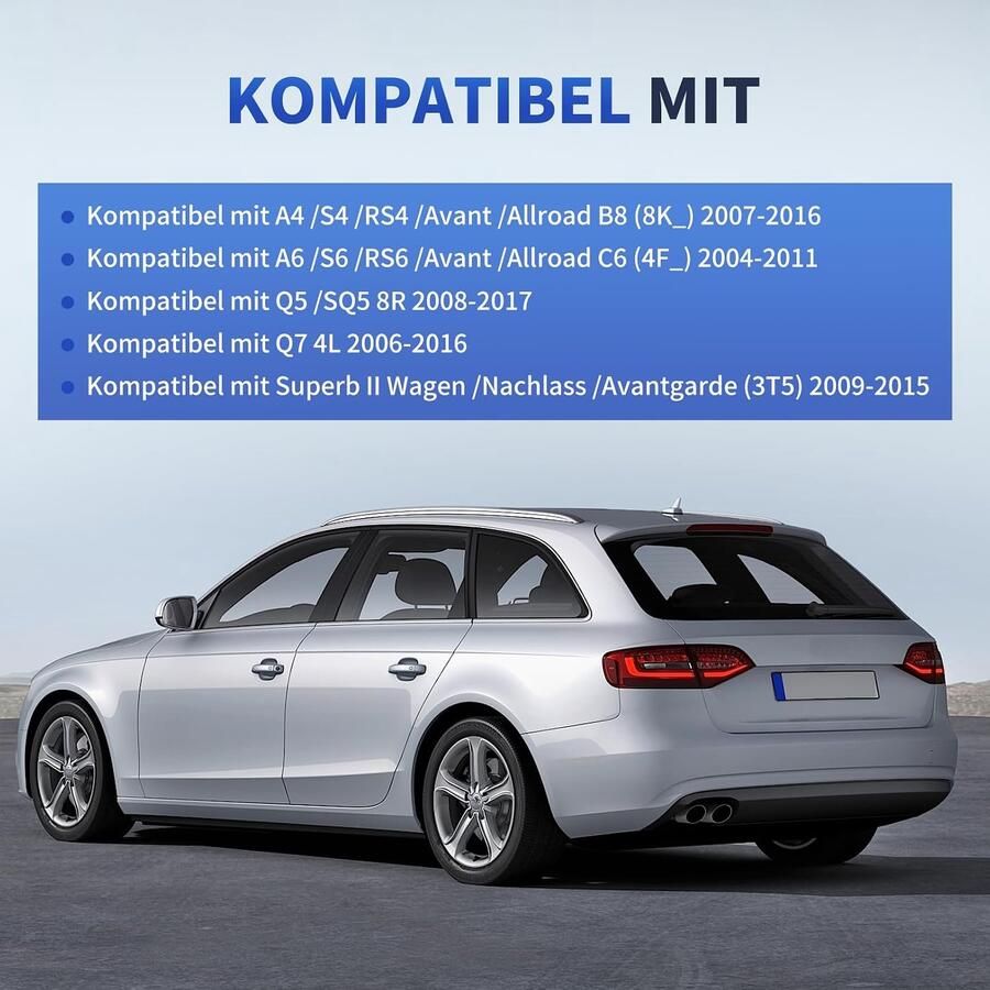 Slot voor A4 B8 Avant A6 Allroad A6 Q5 en Q7