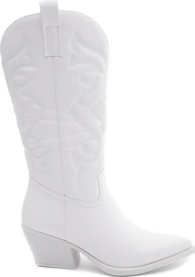 Smile Favorites Cowboylaarzen All Wite