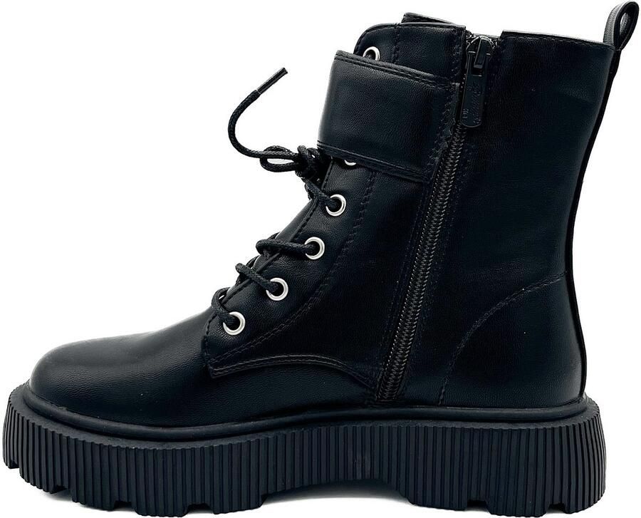 Weloveshoes Smile Favorites Meisjes Boots Zwart Imitatieleer