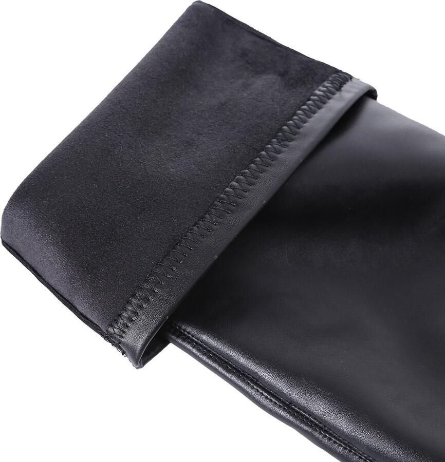 Weloveshoes SmileFavorites Laarzen met Hak Imitatieleer Zwart - Foto 2