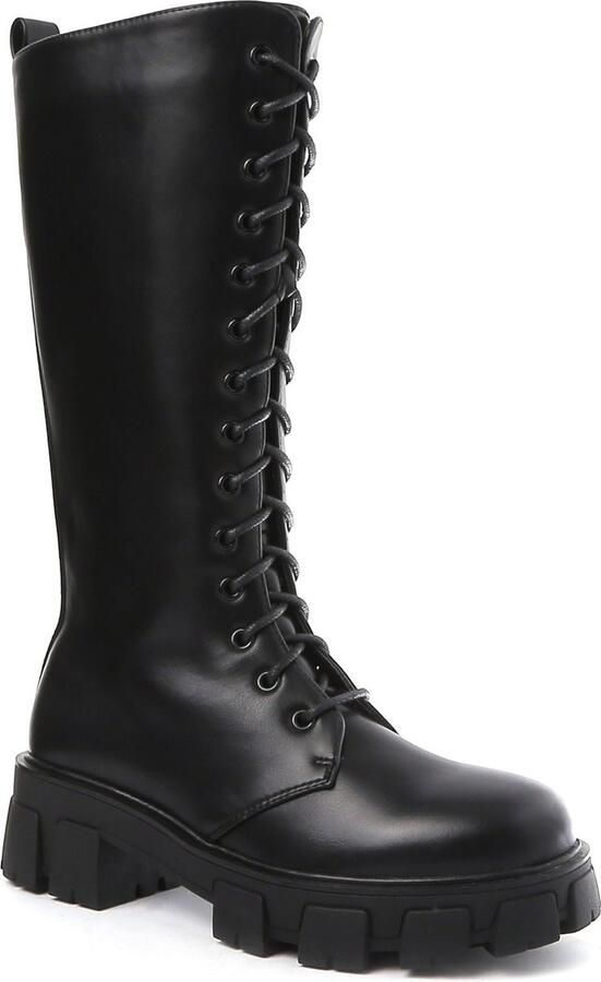 Weloveshoes Black Friday Deal Veterboots Western Imitatieleer Zwart - Foto 6