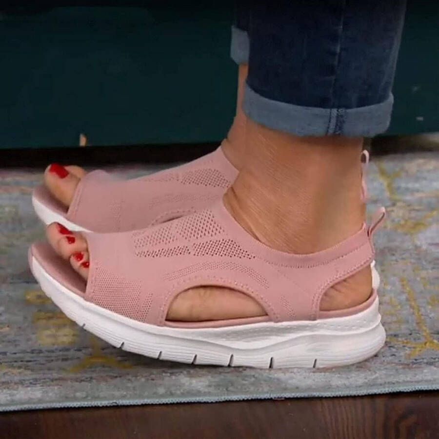 Smoakez Comfortabele orthopedische sandalen met hielbandje voor dames