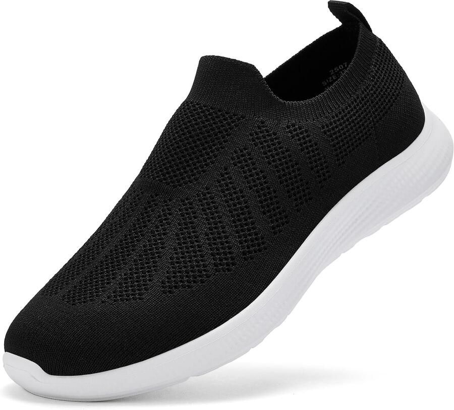 Sneakers slip-on voor wandelen en hardlopen