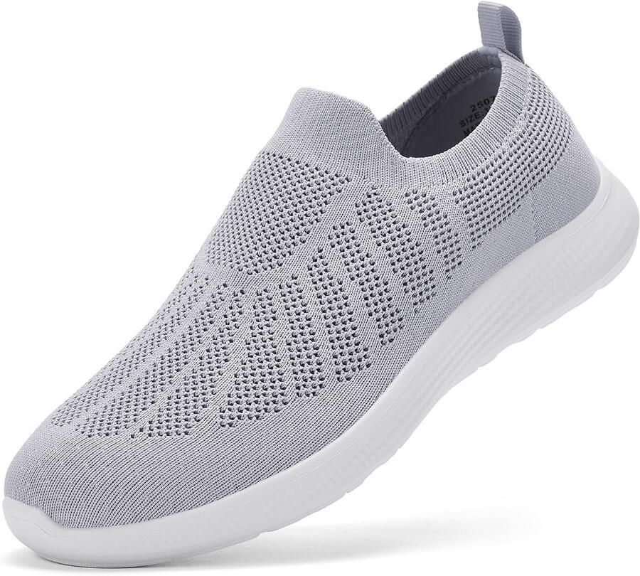Sneakers slip-on voor wandelen en hardlopen