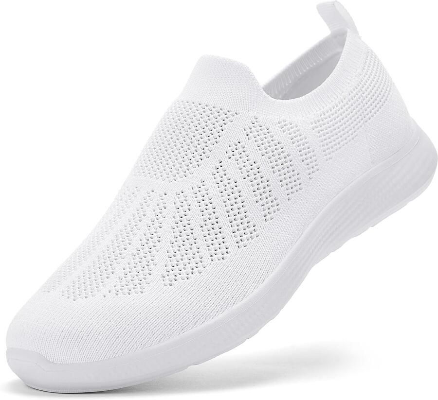 Sneakers slip-on voor wandelen en hardlopen