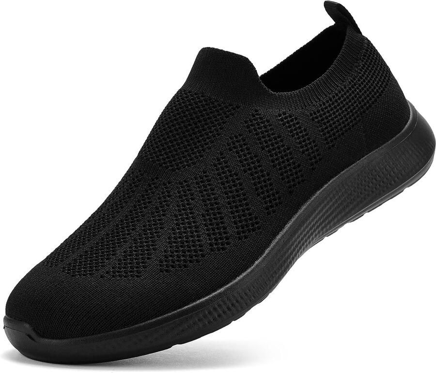 Sneakers slip-on voor wandelen en hardlopen