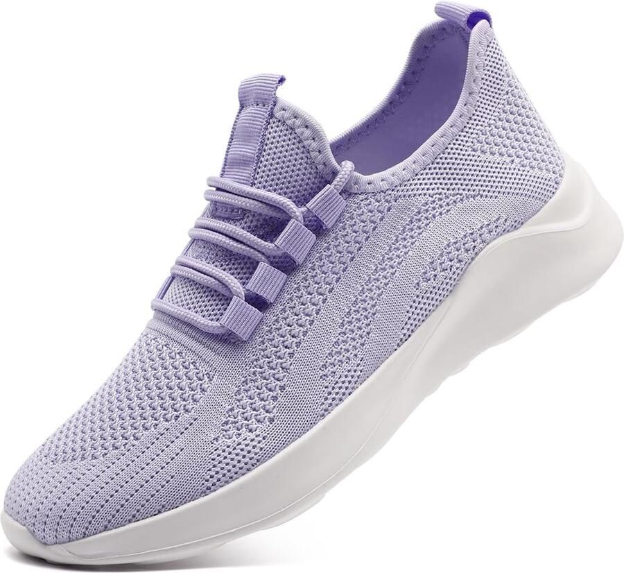Sneakers voor wandelen en hardlopen ademend en slipvast